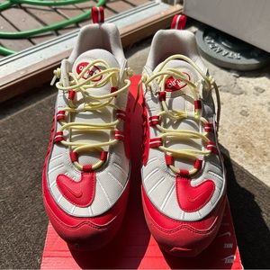 Air Max 98 'University Red' & White Size 13